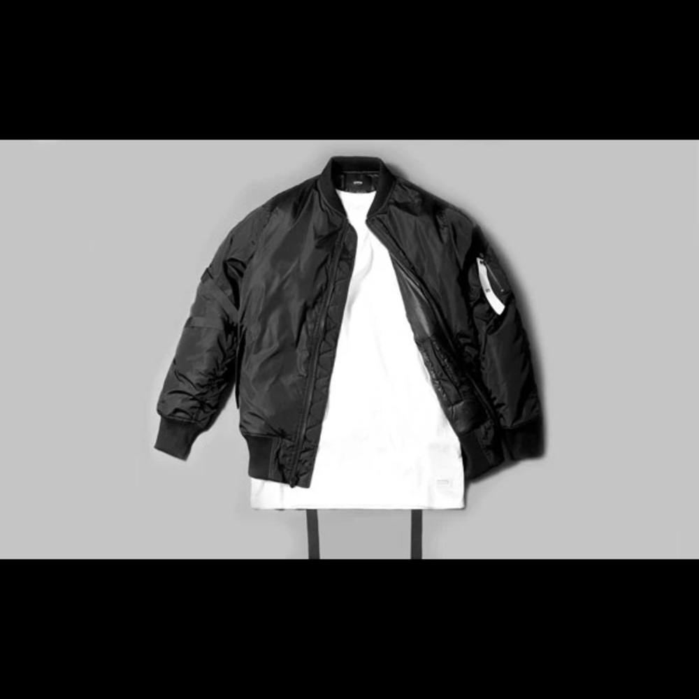 Stampd strapped bomber jacket
